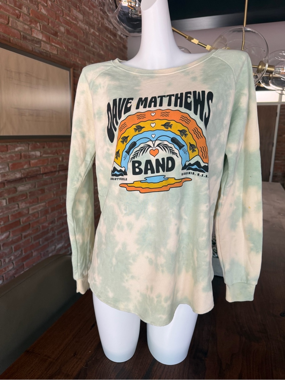 Dave Matthews Band Concert Crew Sweathshirt M